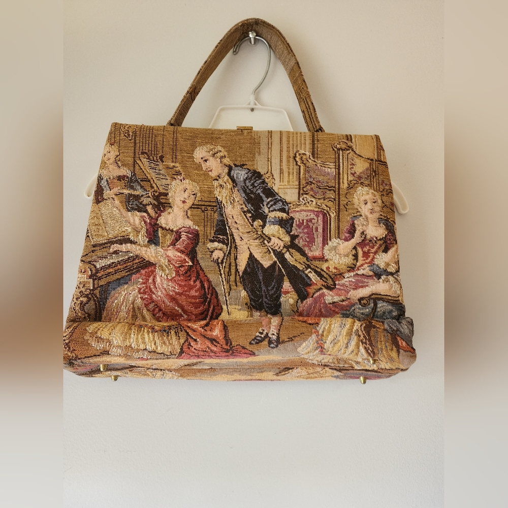 JF Florida vintage tapestry bag